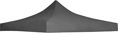 Canditree 3x3 m Toile de Toit de Rechange pour Pavillon, Tonnelle, Tente de Réception de Jardin (Anthracite)