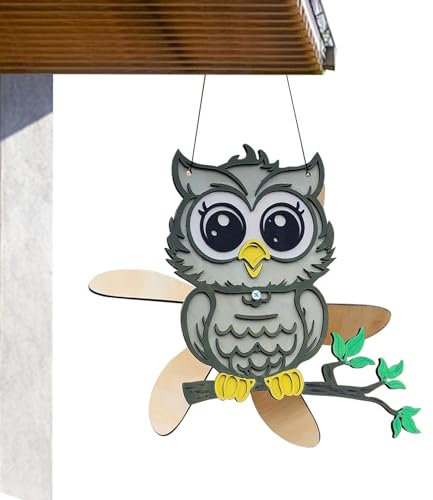 Moulins à vent pour cour et jardin – Moulins à vent sur le thème des animaux | Moulin à vent amusant en forme d'animal de dessin animé, décorations de jardin