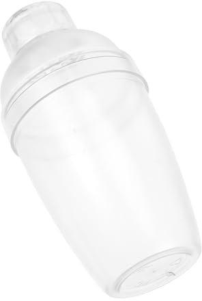 VILLFUL Coctelera Eléctrica Batidora De Mano Para Cócteles y Helado Mezclador De Bebidas Con y Colador Transparente