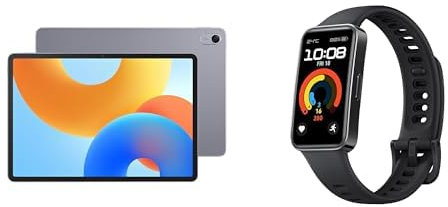 HUAWEI MatePad 11,5+Band 9 nero, Tablet 8+256GB, PaperMatte Edition, FullView da 11,5 pollici, 2.2K Risoluzione, Ricarica Veloce 22.5W, WPS Office, Batteria Duratura da 7700 mAh, Camera 13 MP