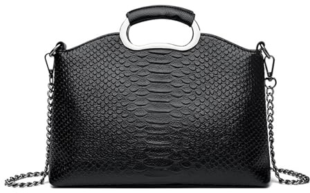 BUKESIYI Mujer Bolsos Bandolera Vestir Casual Bolsos de Mano PU Cuero Piel Convertible ES77453