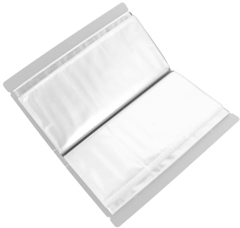 FONDOTIN Álbum de Almacenamiento para Postales y Entradas Coleccionables Material PP Premium Transparente Organizador para Tarjetas y Recuerdos para Fans y Regalos