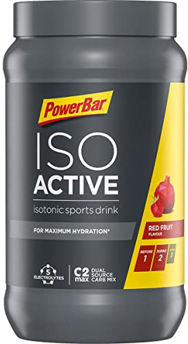 Powerbar - Isoactive - Red Fruit - 600g - Isotonisches Sportgetränk - 5 Elektrolyte
