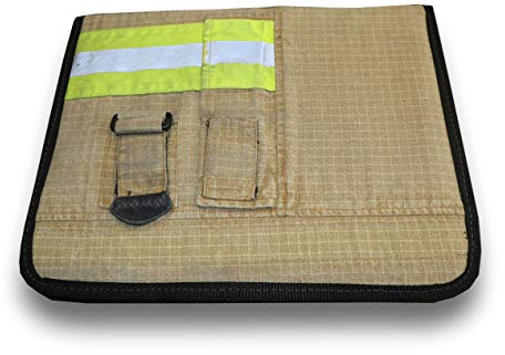 Roter Hahn 112 Hochwertige Feuerwehr Schreibmappe PBI Gold Organizer Konferenzmappe HUPF Design Reflex