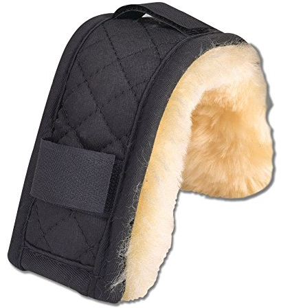 WALDHAUSEN Lammfell Nasen- oder Genickschoner, 28 cm