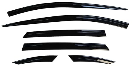 AUTO CLOVER Wind Deflectors Set For Tiguan Allspace 2016+ (6 pieces)