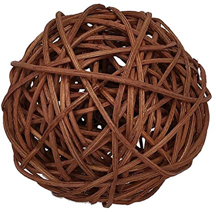 chiwanji Rattankugeln Deko Kugel Natur Kugeln Tischdeko Dekokugel Weide Naturdeko Rattan