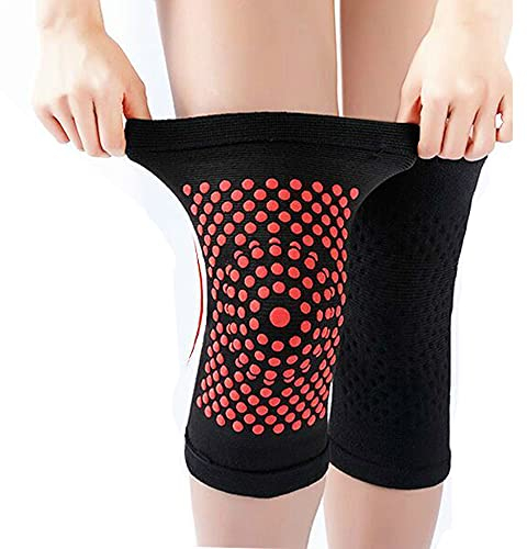 iNelihoo Kniewärmer Eigenerwärmung Kniebandage Komfortform Kniebandage Schützende rutschfeste Kniebandage zum Gehen, Laufen und Gelenkschmerzlinderung