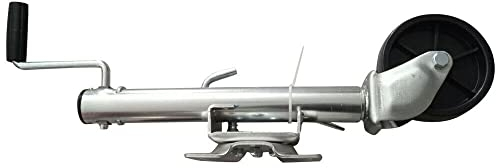Stützrad 1200 LB für Anhänger PKW Wohnwagen Anhänger Profi Stahl Stützrad 200mm