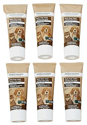Tasty Liver Treats for Cats and Dogs Brown, 75 g (Pack of 6) BQS Bundle stores UK Trademark