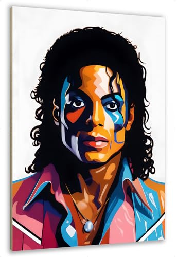 emmena - Pop Star träbild - 30 x 40 cm