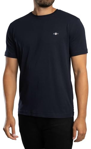 GANT T-Shirt imprimé Archives Shield, Bleu Nuit, L