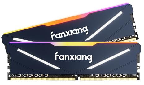 fanxiang RGB RAM DDR4 32 GB (2x16 GB) 3600 MHz CL18 V1.35, Memoria RAM Con Overclock Per Computer Da Gioco Desktop, Compatibile Con Intel XMP 2.0 E AMD