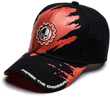 Starforged Warhammer 40K Kapuzenmützen Adeptus Mechanicus, Baseball-Schirmmützen