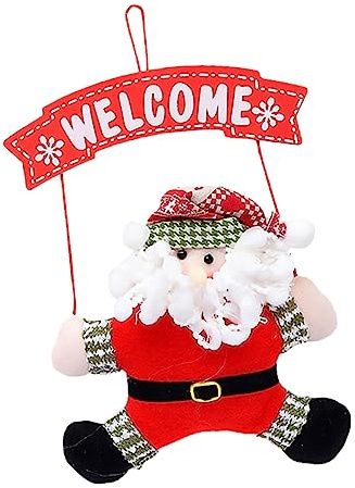 Cabilock Weihnachten Hängende Dekoration Weihnachtsanhänger Türschmuck Weihnachtsschmuck Hängendes Ornament Für Zuhause