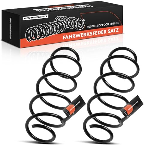 Frankberg 2x Muelles de Suspensión Eje delantero izquierdo derecho Compatible con Clase B W245 B 180 CDi B 200 CDi 2005-2011 Replace# 1693212804
