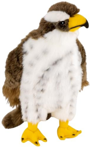 Carl Dick Uccello falco 23 cm. Peluche, peluche, animale di peluche 3699