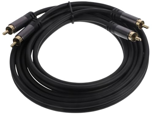 iplusmile Câble Audio Double Câble De Remplacement Pour Casque Pour Caisson De Basses Et Tv