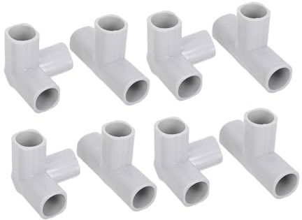 BESTOYARD Conectores En t para Parque Infantil 8 Piezas Plástico Resistente Accesorios De Seguridad para Bebés Montaje Sin Herramientas Uso Interior y Vallas De Protección para Niños