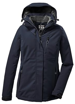 Killtec Damen Outdoorjacke Funktionsjacke mit abzippbarer Kapuze KOW 140 WMN Jckt wasserdicht, Winddicht, atmungsaktiv