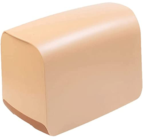 ABGRC Cocina Panera Panera de PP, panera portátil, Soporte de Pan para encimera de Cocina, Caja contenedora de Almacenamiento de Pasteles de Pan Multifuncional Decoración