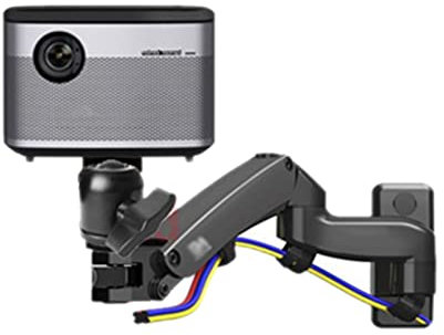 Projector Mount Universal Projector Wall Mount Gas Spring Full Motion 2-7kg Mini Projector Mount Small Projector Holder with 6mm Screw Projector Stand Adjustable Office Projector Stand (Color : A)