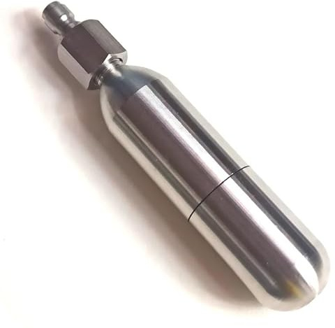 Bierfülladapter, nachfüllbare Co2-Kartusche mit Gewinde UNF 3/8-24 für Kaffeegetränke, Soda, selbstgemachte Fruchtsaft, Farbe: 16 g Kartridge)