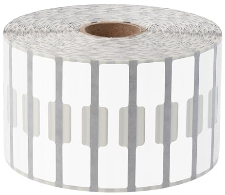 Labelident Juwelieretiketten | Schmucketiketten 56 x 13 mm | 3.510 Preisetiketten auf Rolle | Thermodirekt Folienetiketten selbstklebend kompatibel mit Zebra Druckern