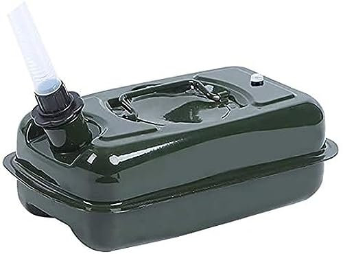 3L/5L/10 Metall Dicker Kanister zur Lagerung von Kraftstoff, Benzin, Diesel, Ölbehälter mit Ölauslassrohr für Benzin und Diesel,3L