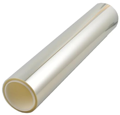 Gumney Self Adhesive Table Protective Film, 23.62'' x 393.7'' Waterproof Removable Heat Resistant HD Transparent Furniture Protective Film Covering Roll for Table Kitchen Home(4mil Silicone HD)