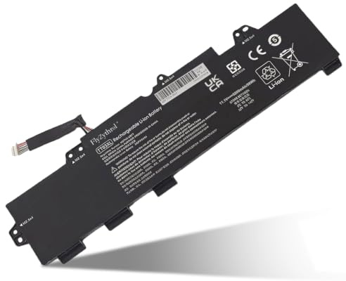 FlyZythrol 58Wh TT03XL Battery Compatible With HP EliteBook 755 850 G5 | 850 G6 ZBook 15U G5 15U G5-4215U G6 series HSTNN-UB7T 933322-855 932824-421932824-2C1 HSTNN-LB8H HSTNN-DB8K 11.1V