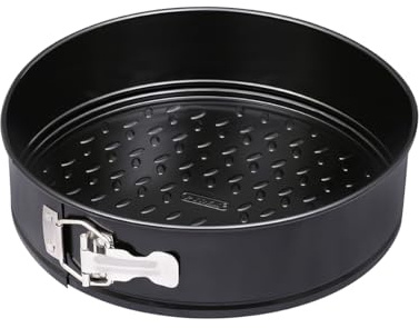 PYREX - Moule à charnières Glide en métal - Revêtement anti-adhésif sans PFAS - Cuisson homogène - Résistant - Fond amovible - Compatible lave-vaisselle (Ø25 cm)