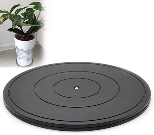 Piatto Girevole Rotondo per Bonsai, Supporto Rotante per utensile per Scultura in Ceramica, Vassoio Rotante per schermi Piatti, TV, Piante in Vaso