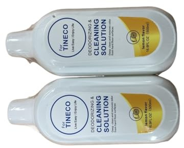 Liquide De Nettoyage De Sol 500 Ml Saveur Citron, Compatible Avec Tineco FLOOR ONE S5/S3/IFLOOR3/IFLOOR2/IFLOOR Les Séries. Pièces De Balayeuse(2pcs)