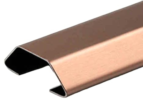 Cooalinar Canaletta per Cavi Elettrici,Passacavi Pavimento,Canalina Calpestabile,Canaline Passacavi da Muro Esterno,Canalina Passacavi Calpestabile,Acciaio Inossidabile,per Uffici