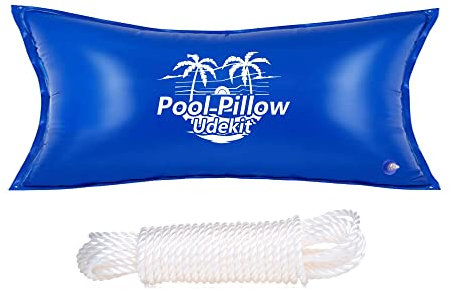 Udekit Cuscino d'Aria per Piscina Gonfiabile Galleggiante Antigelo Copertura per Piscina Cuscino d'Aria 120 x 240 cm