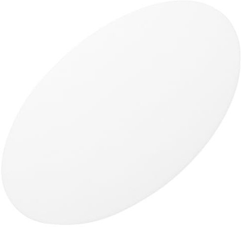SOPOTUTU Paralume Diffusore per Plafoniera in Acrilico Bianco, Tondo, Luce Morbida Uniforme, Ricambio per Lampadario Soffitto, Vetro Ricambio Ventilatore Soffitto