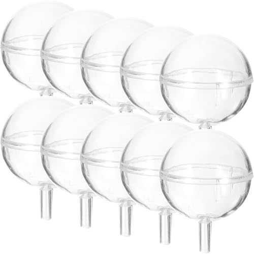 Homoyoyo Schokoladenkugel Bonbonhalter aus Kunststoff Transparente Süßigkeiten Dekoration Selbstgemacht Blumenstrauß Zubehör für Geschenksets Handliche Pralinenverpackung