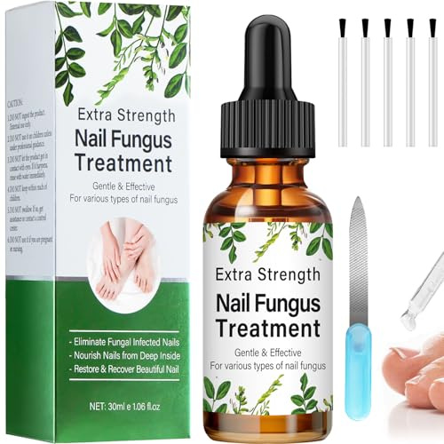 Fungal Nail Treatment For Toenails Extra Strong, Effective Nail Fungal Treatment For Finger & Toenail, Protects Thick, Broken, And Discolored Nails, Restoring Healthy Nails-30ml