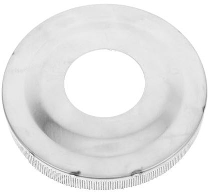 OSALADI Accessorio di in Macchina Filato Acciaio e per Zucchero Pulire Inossidabile da Rete Fine Argento, Facile Resistente per Distributore