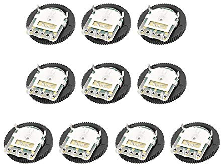 sourcing map 10stk. Einstellrad Potentiometer für Audio Stereo Lautstärke Regler 1K Ohm