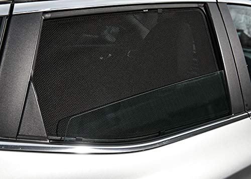 AZUGA Fahrzeugspezifische Sonnenschutz Blenden passend für Opel Astra K Sportstourer (Kombi) ab 11/2015-8/2022 2-teiliges Set AZ18001922