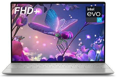 Dell XPS 13 Plus 9320 13.4 OLED 3.5K Laptop, Intel Evo Core i7-1260P, 16GB RAM, 512GB SSD, Touchscreen, Backlit Keyboard, Fingerprint Reader, Windows 11 Home (Silver)