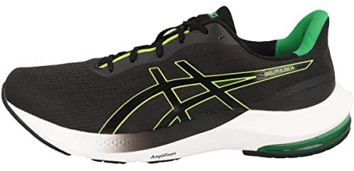 Asics Gel-Pulse 14, Running Shoe Hombre, Graphite Grey/Lime Zest, 42 EU