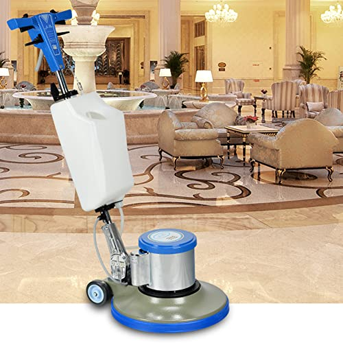 Lavatappeti Verticale da 1200 W, lavapavimenti a Pulizia Profonda 1750 Giri/min, lavapavimenti con spazzole a Spinta con Cavo di Alimentazione da 12 m, aspirapolvere ad Aria compressa, per Hotel, Fab