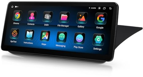 XTRONS Car Stereo Bluetooth Android 13 Octa Core 4GB+64GB, 12.3 inch Car Radio Player Built-in 4G DSP WiFi Car Play GPS Support DAB AHD Camera for Mercedes Benz E-Class W212/S212 NTG 4.5/4.7 System