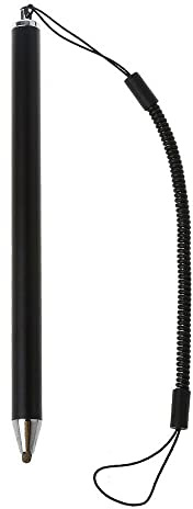 Lápiz Óptico para Tableta de Teléfono Inteligente Cordón Antipérdida Pantalla Táctil Lápiz Óptico de Fibra Punta de Microfibra de Malla