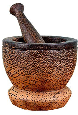 Ensemble de pilons à mortier pilon et mortier en bois léger broyeur à épices en bois broyeur à ail presse-purée bol à mélanger outil de cuisine ustensiles de cuisine et ménage