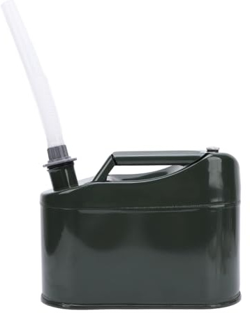 Tanque de Combustible para Coche, Tanque de Almacenamiento de Gas y Combustible de Gran Capacidad de 5L, Contenedor de Almacenamiento de Gasolina Portátil para Cortacésped,
