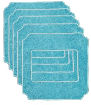 Cecotec Pack de 5 Mopas para Robot Aspiradores Limpiacristales Conga Windroid 1390 Double Spray. Consumible - Accesorios para Robot Limpiacristales, Contiene 5Uds